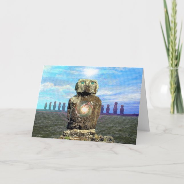 Rapa Nui Holiday Card (Front)