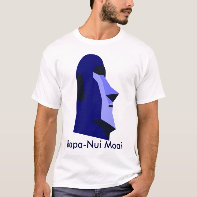 Rapa-Nui Moai - Easter Island T-Shirt (Front)