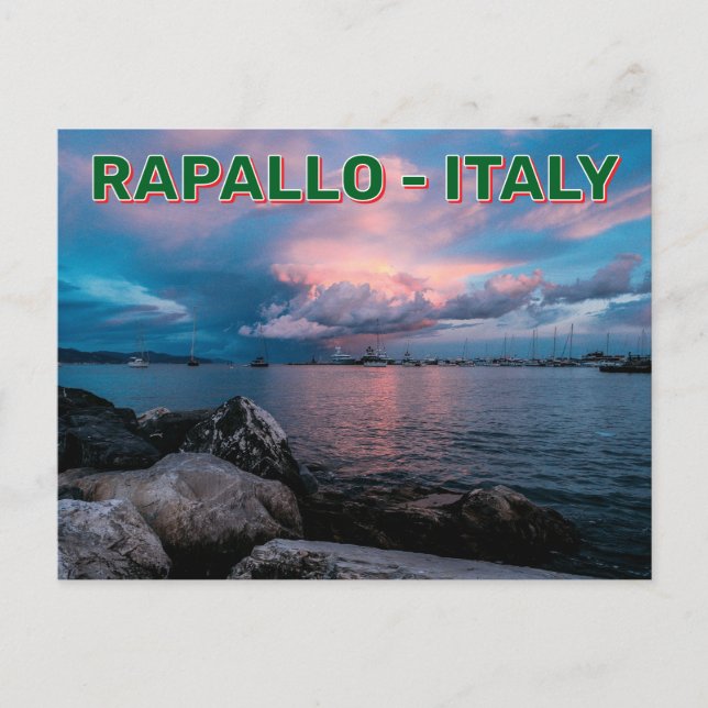 Rapallo, Italy Postcard (Front)