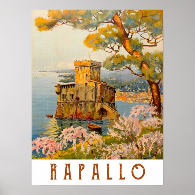Rapallo, Italy Poster (Front)