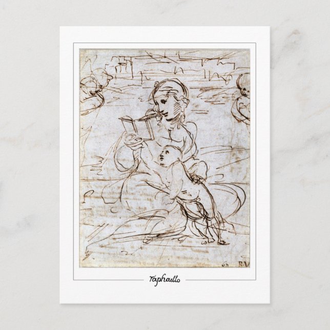 Raphael #100 - Fine Art Postcard (Front)