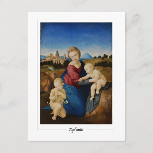 Raphael #12 - Fine Art Postcard (Front)