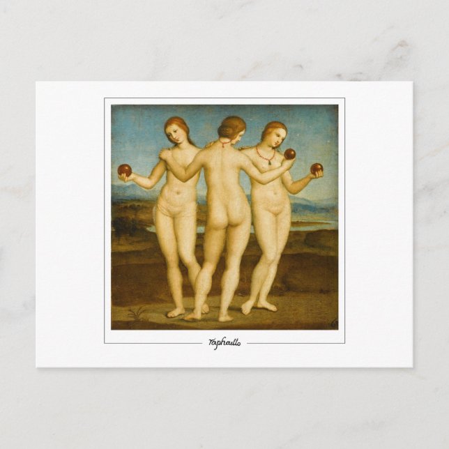 Raphael #4 - Fine Art Postcard (Front)