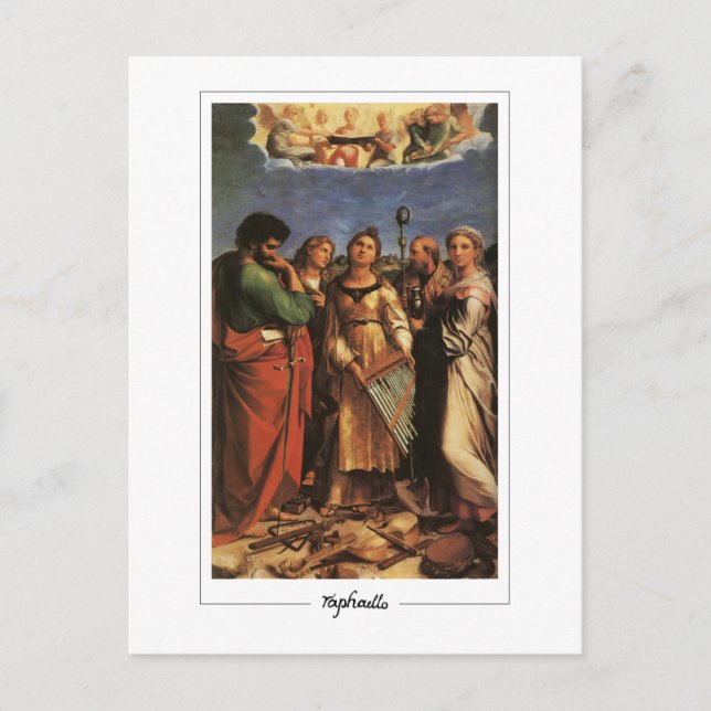 Raphael #9 - Fine Art Postcard (Front)