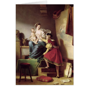 Raphael Adjusting his Model's Pose his