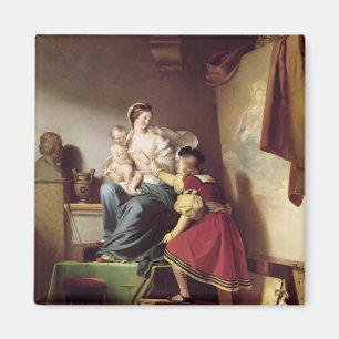 Raphael Adjusting his Model's Pose his Magnet