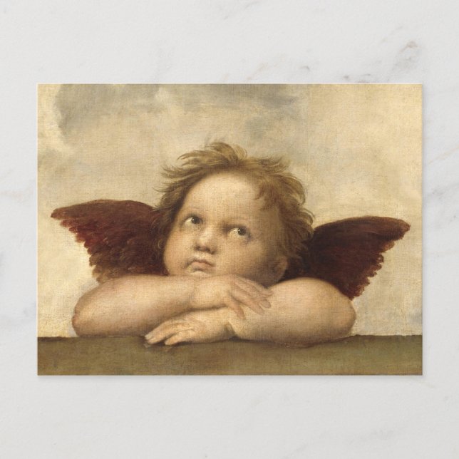 Raphael Angel 2 Postcard (Front)