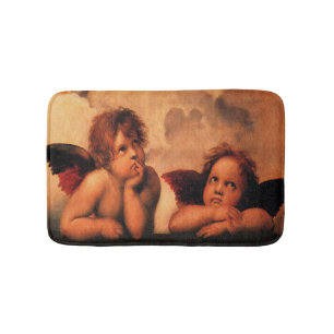 Raphael Angelic Cherub Art Bath Mat