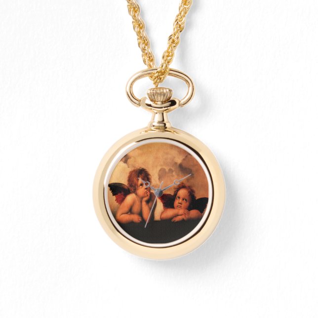 Raphael Angelic Cherub Art Watch (Front)