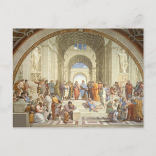 Raphael Art Work Painting Postcard