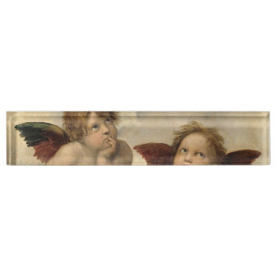 Raphael Cherubs Angels Nameplate