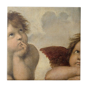 Raphael Cherubs Angels Tile