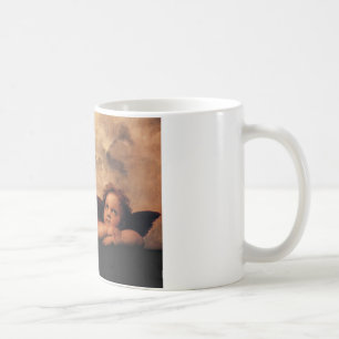 Raphael Cherubs Sistine Madonna 2 Angels Coffee Mug
