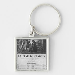 Raphael de Valentin and the shopkeeper Key Ring