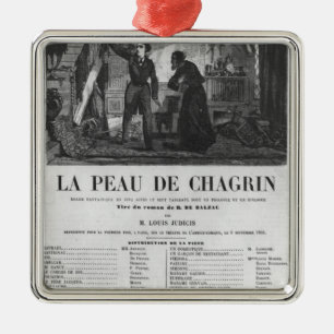 Raphael de Valentin and the shopkeeper Metal Tree Decoration