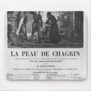 Raphael de Valentin and the shopkeeper Mouse Mat