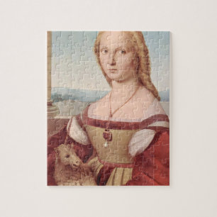 Raphael Lady and the Unicorn Classic fine art Jigsaw Puzzle