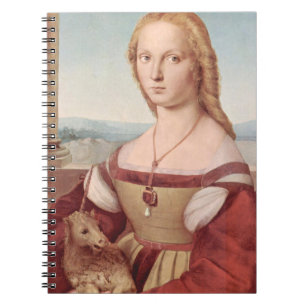 Raphael Lady and the Unicorn Classic fine art Notebook