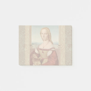 Raphael Lady and the Unicorn Classic fine art Post-it Notes