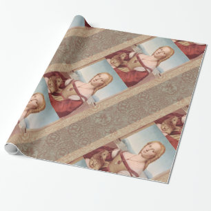 Raphael Lady and the Unicorn Classic fine art Wrapping Paper