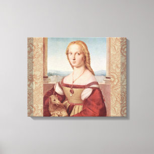 Raphael Lady and Unicorn Classic Canvas Print