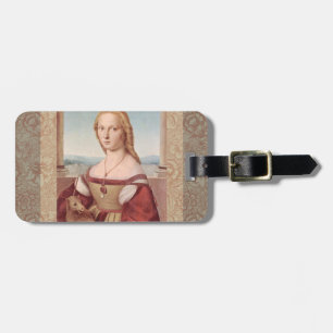 Raphael Lady and Unicorn Classic Luggage Tag