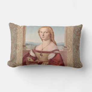 Raphael Lady and Unicorn Classic Lumbar Cushion
