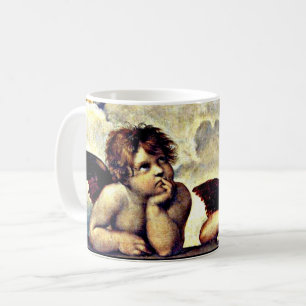 Raphael: Putti, Detail from the Sistine Madonna, Coffee Mug