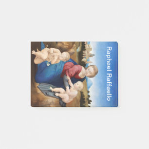 Raphael Raffaello Madonna and Child Infant Saint Post-it Notes