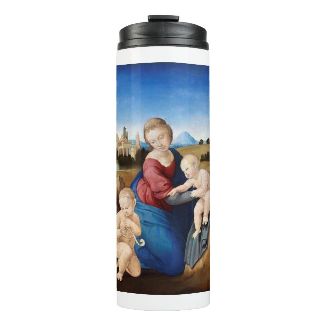 Raphael Raffaello Madonna and Child Infant Saint Thermal Tumbler (Front)
