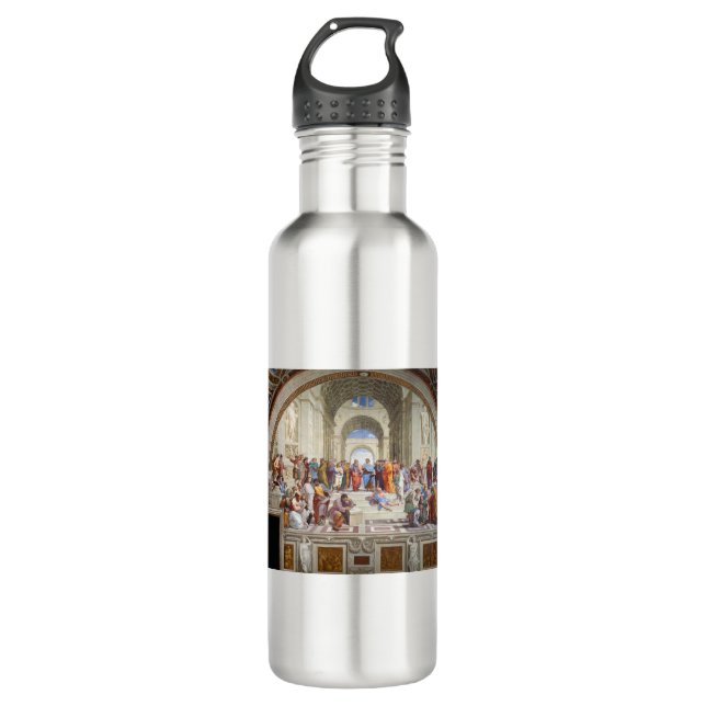 Raphael Raffaello School of Athens 710 Ml Water Bottle (Front)