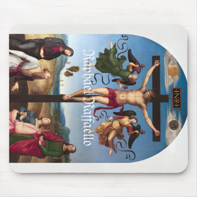 Raphael Raffaello The Mond Crucifixion Jesus Mouse Mat (Front)