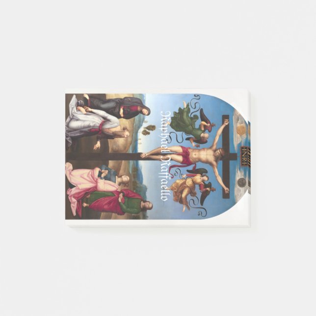 Raphael Raffaello The Mond Crucifixion Jesus Post-it Notes (Front)