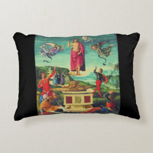 Raphael Resurrection Of Jesus Christ Art Decorative Cushion