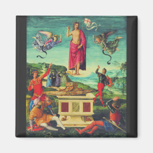 Raphael Resurrection Of Jesus Christ Art Magnet