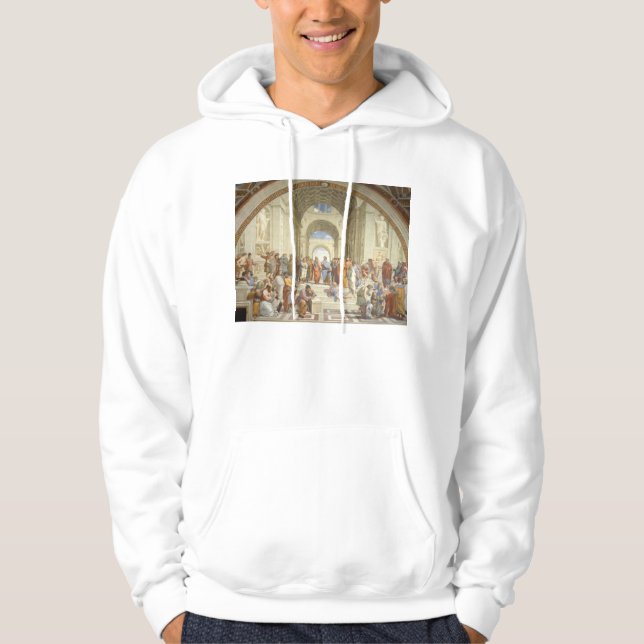 Raphael’s The School of Athens Hoodie (Front)