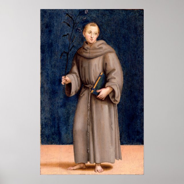 Raphael - Saint Anthony Of Padua Poster (Front)