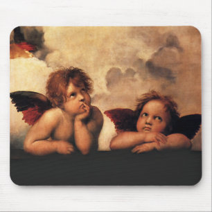 Raphael Sanzio - Angels (Detail) Mouse Mat