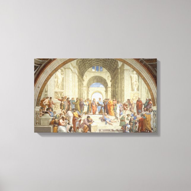 Raphael - School of Athens Canvas Print (Front)