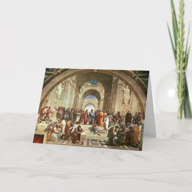 Raphael - School of Athens Card (Front)