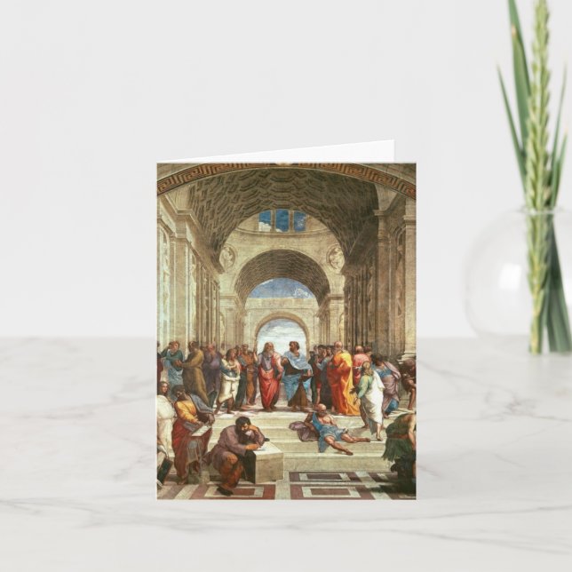 Raphael - School of Athens Card (Front)