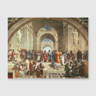 Raphael - School of Athens magnetic card