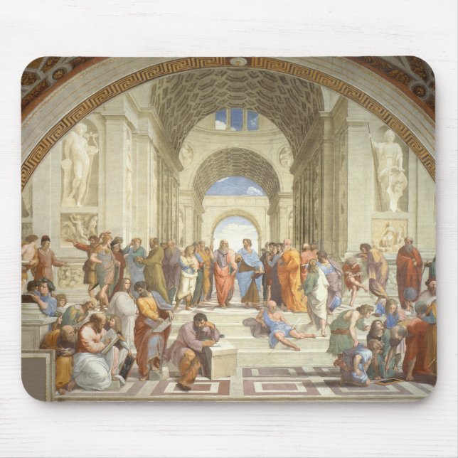 Raphael - School of Athens Mouse Mat (Front)
