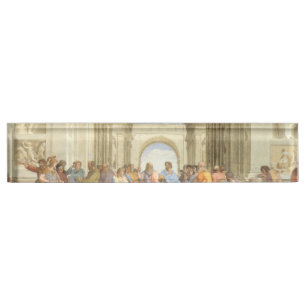 Raphael - School of Athens Nameplate