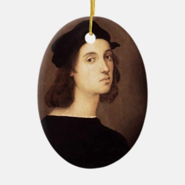 Raphael Self-Portrait Ornament (Front)