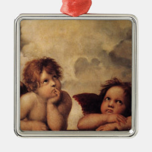 Raphael,Sistine Cherub Metal Tree Decoration