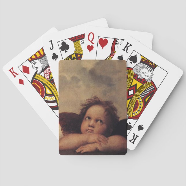 Raphael,Sistine Cherub Playing Cards (Back)
