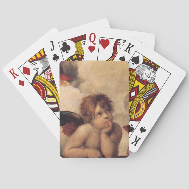 Raphael,Sistine Cherub Playing Cards (Back)