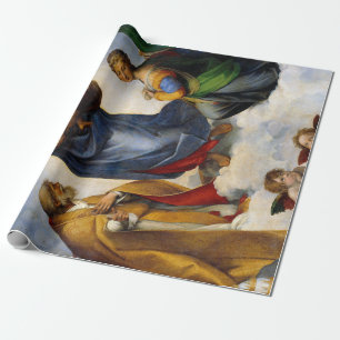 Raphael Sistine Madonna Wrapping Paper