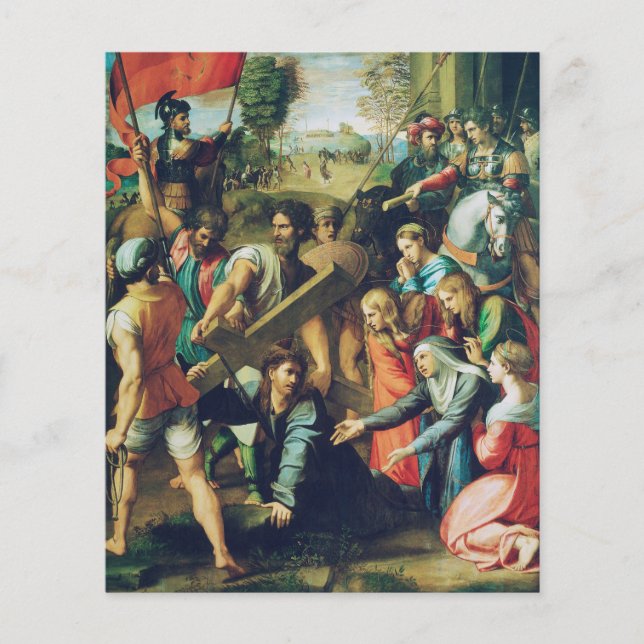 Raphael Spasimo Christ Falling Under Cross Art (Front)